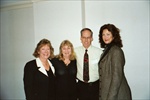 Joan Mestik, Barb McFann, Paul Knerr, and Lynda Carter “Wonder Woman”